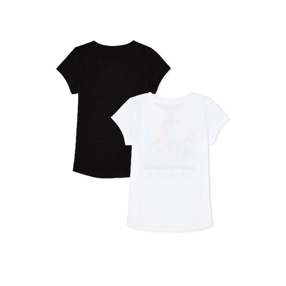 Friends Girls Graphic T-Shirts, 2-Pack - Picture 2 of 4